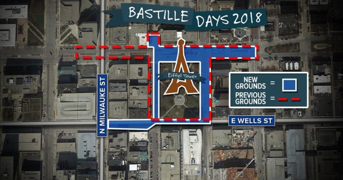 Bastille Days makes changes to festival layout